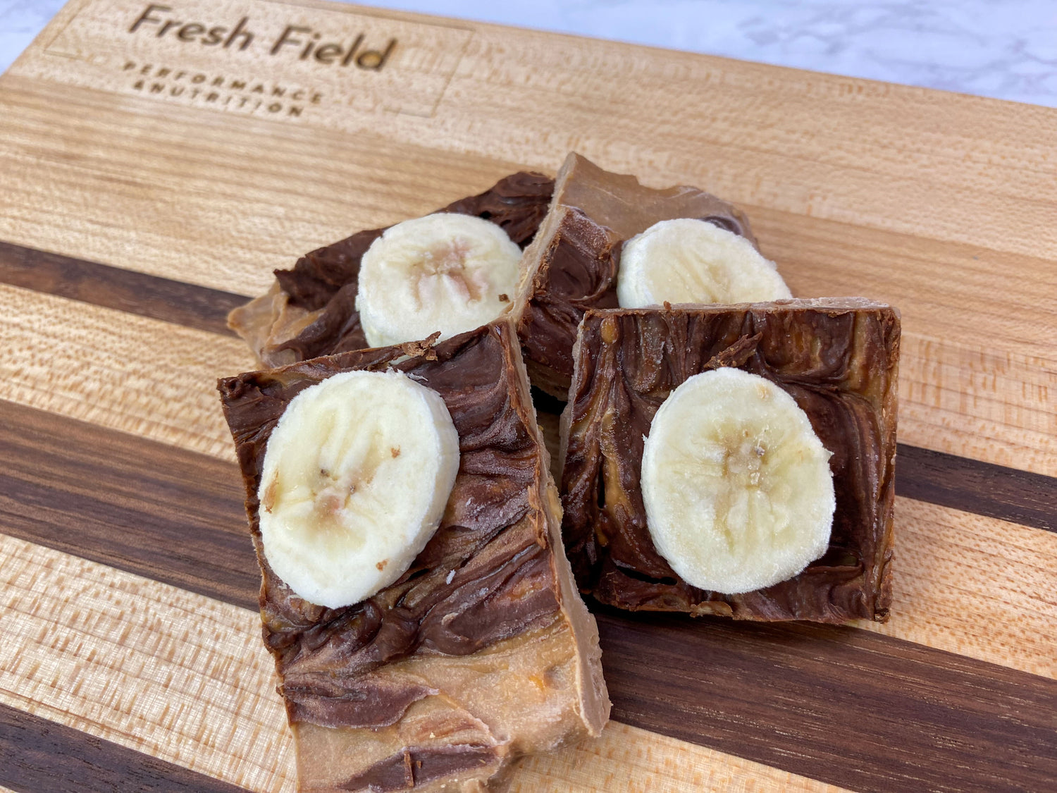 Chunky Monkey Protein Yogurt Bark