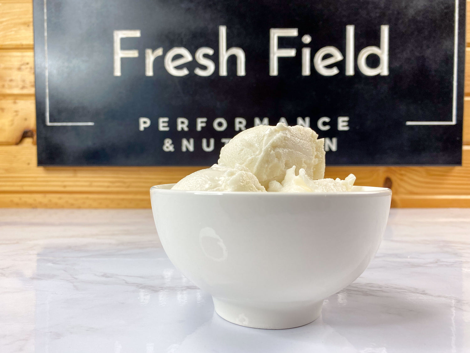 Frosted Vanilla Ice Cream