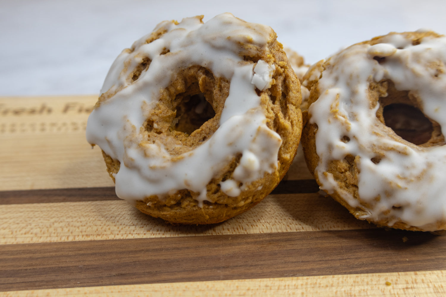 Pumpkin Protein Donuts