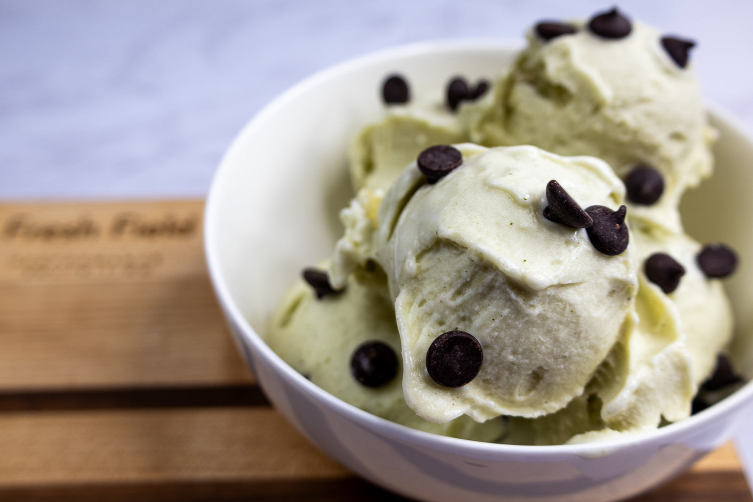 Mint Chocolate Chip Protein Ice Cream