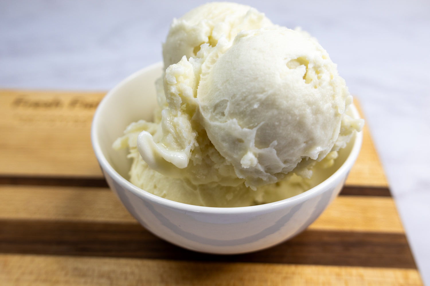 Honey Lavender Protein Ice Cream