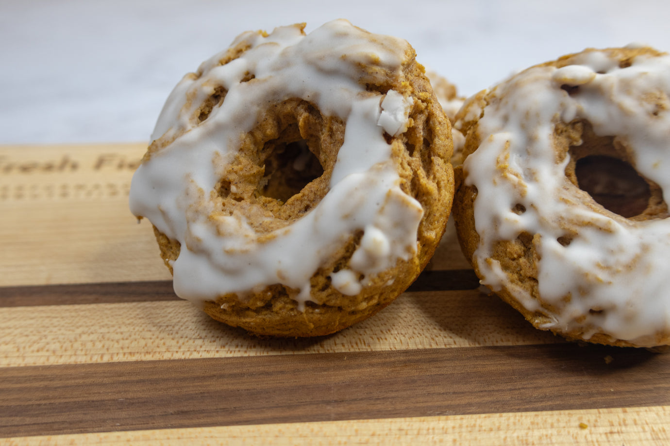 Pumpkin Protein Donuts